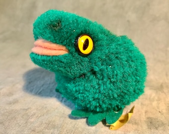 Steiff Rana di lana Froggy CON bottone