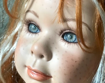 Handmade Rag Doll: Large 31.5-inch Collector's Piece