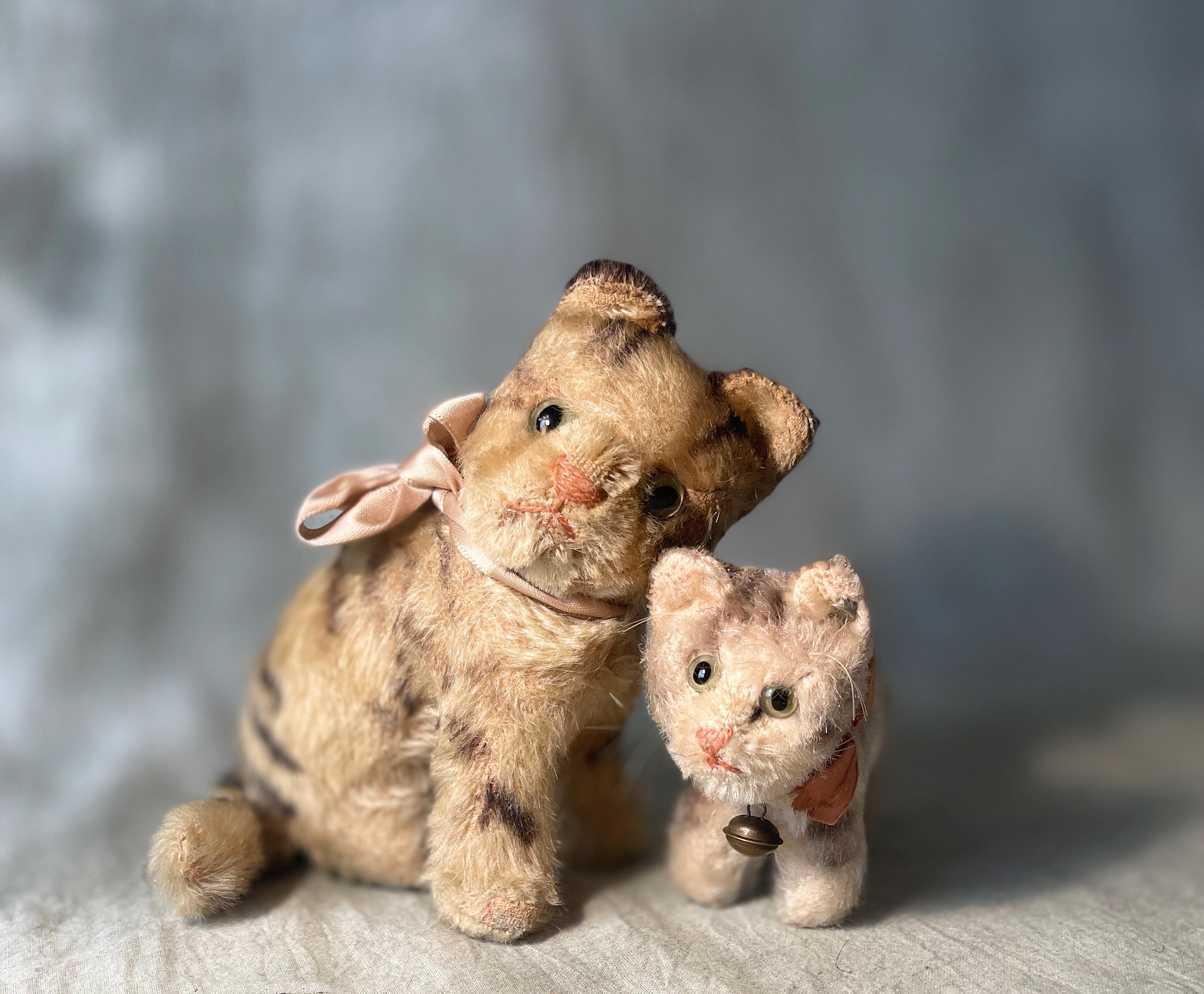 Vintage Steiff Susi Tabby Cat - Etsy