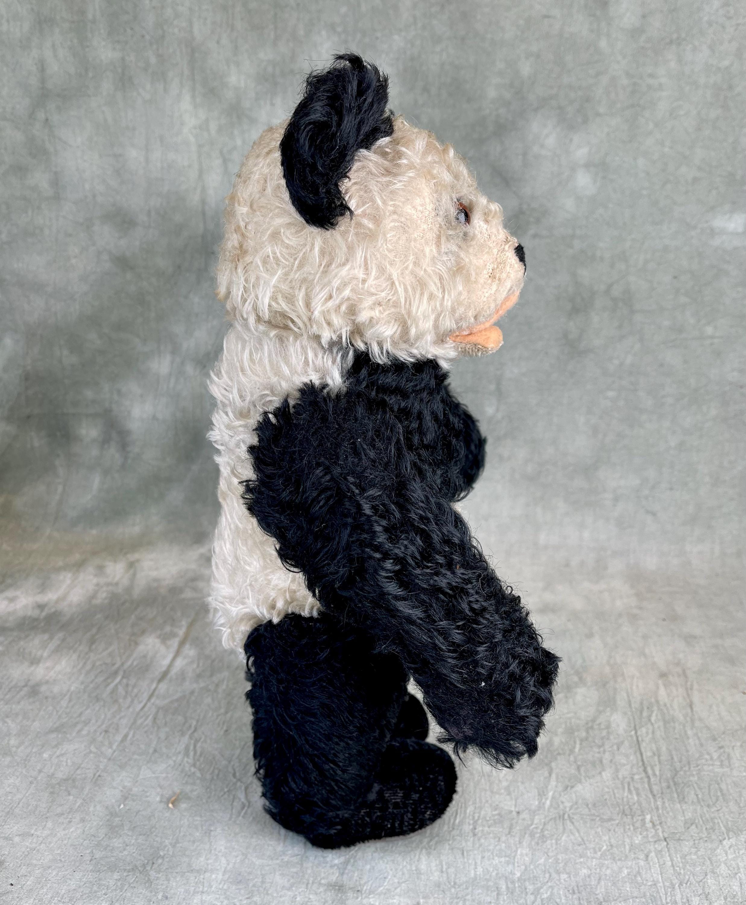 Vintage Steiff Panda Bear 1950s With Ids 14 Inch - Etsy