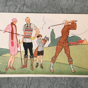 RARE carte postale ancienne René Vincent