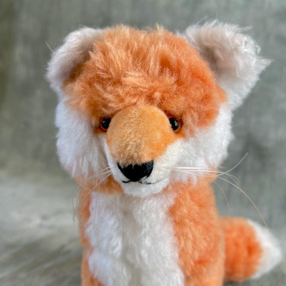 Steiff Cosy Fuzzy Fox, With Steiff Button - Etsy