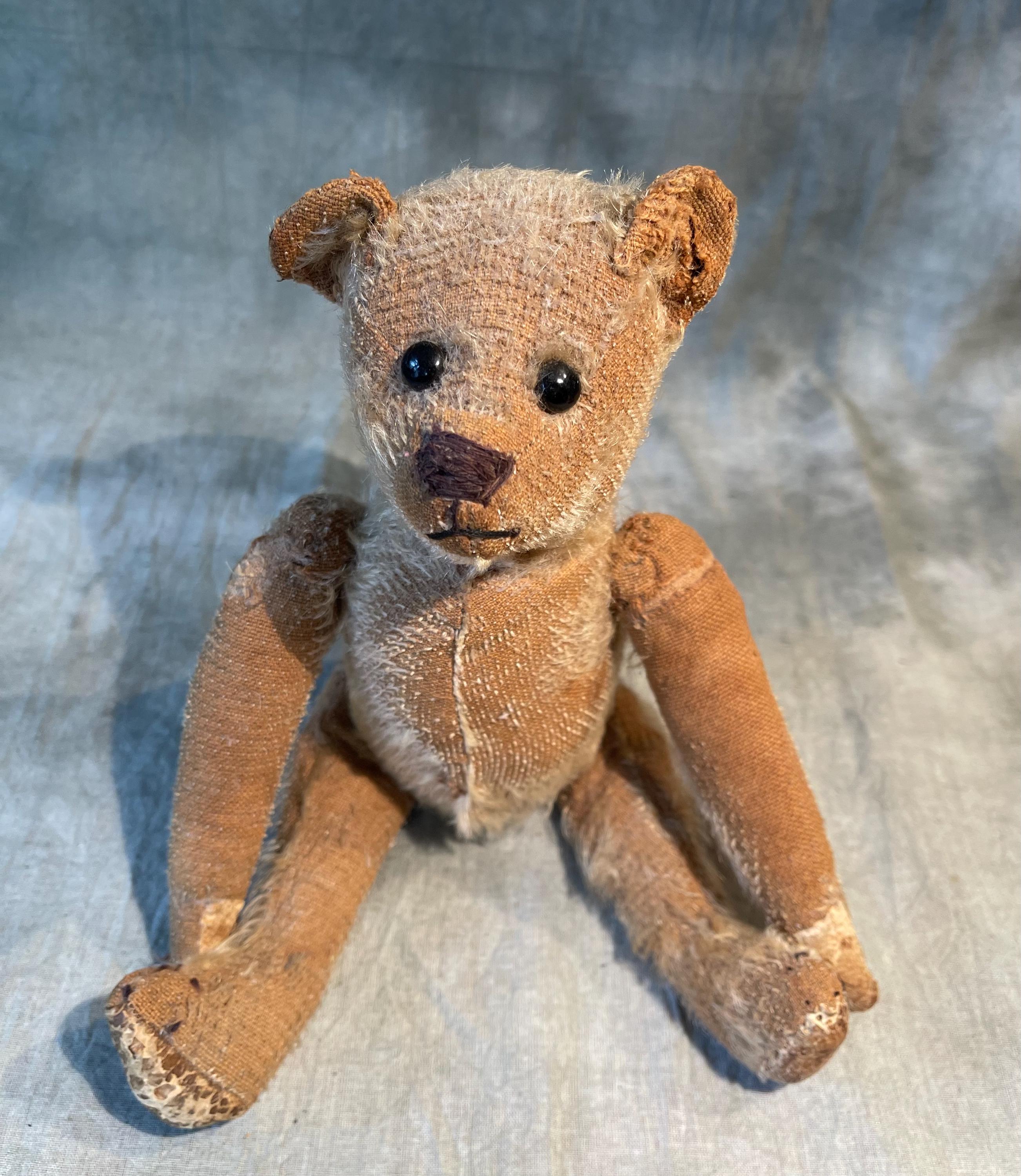 Antique straw filled teddy bear - Etsy 日本