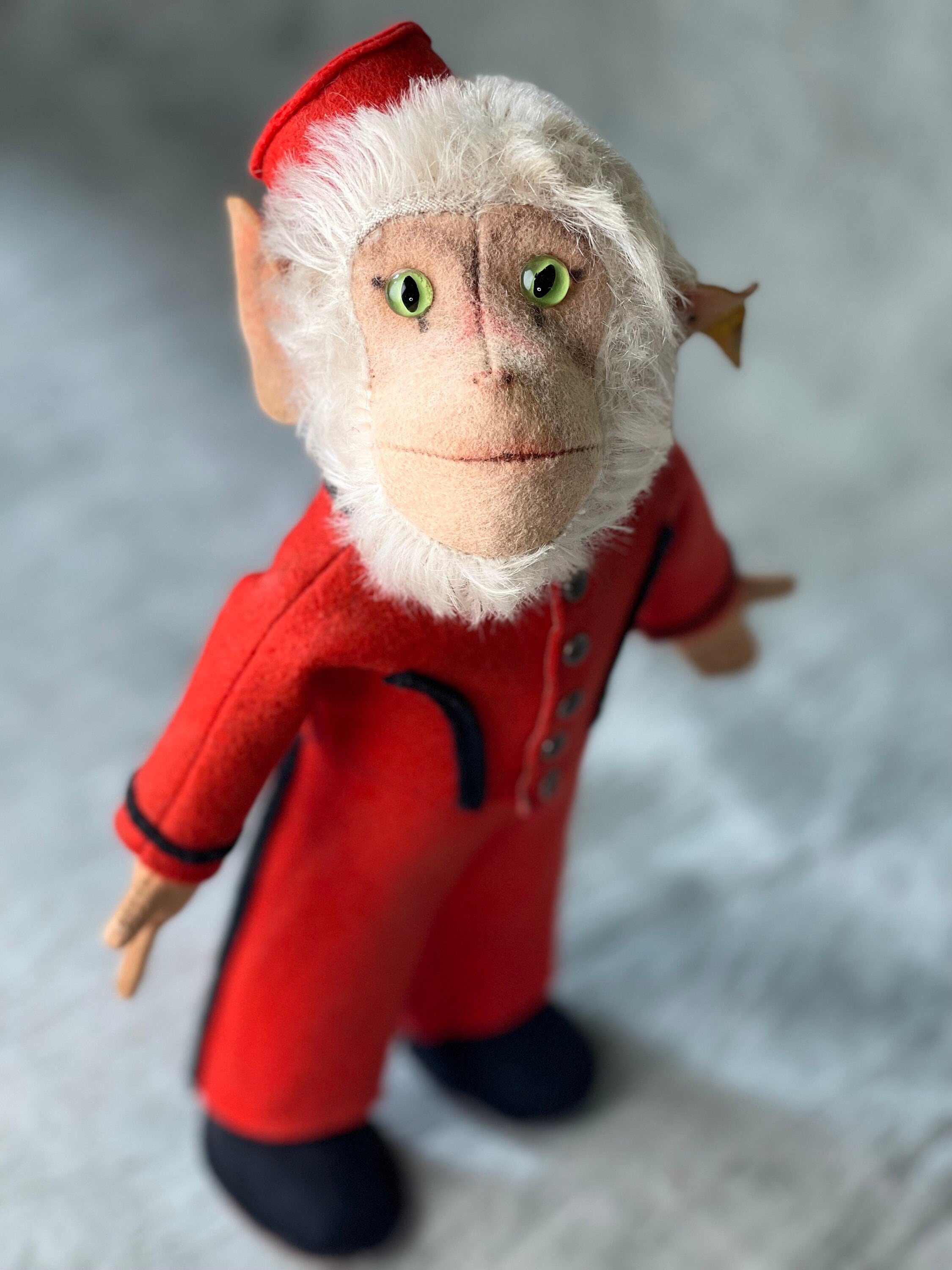 Steiff Coco Baboon Bellboy Doll 1950s Rare With Button - Etsy