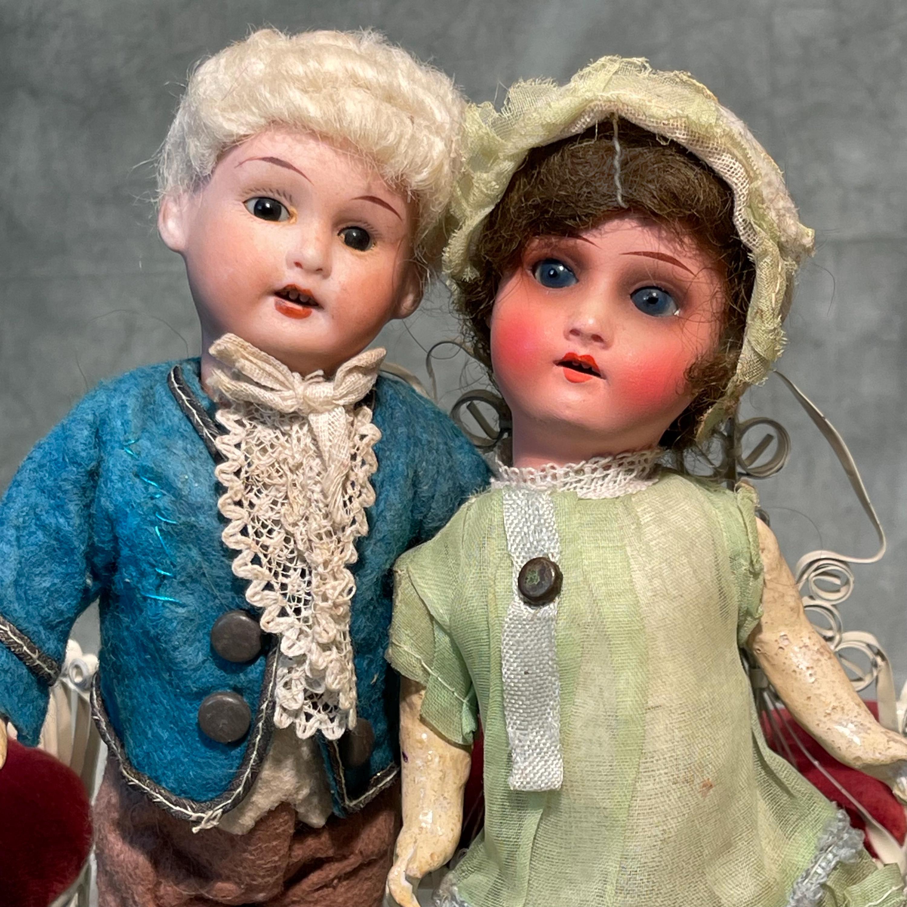 1950年代頃 ヴィンテージ アルカトラズ ソルト＆ペッパー ドール人形 MADAME ALEXANDER DOLLS VINTAGE 1950 S