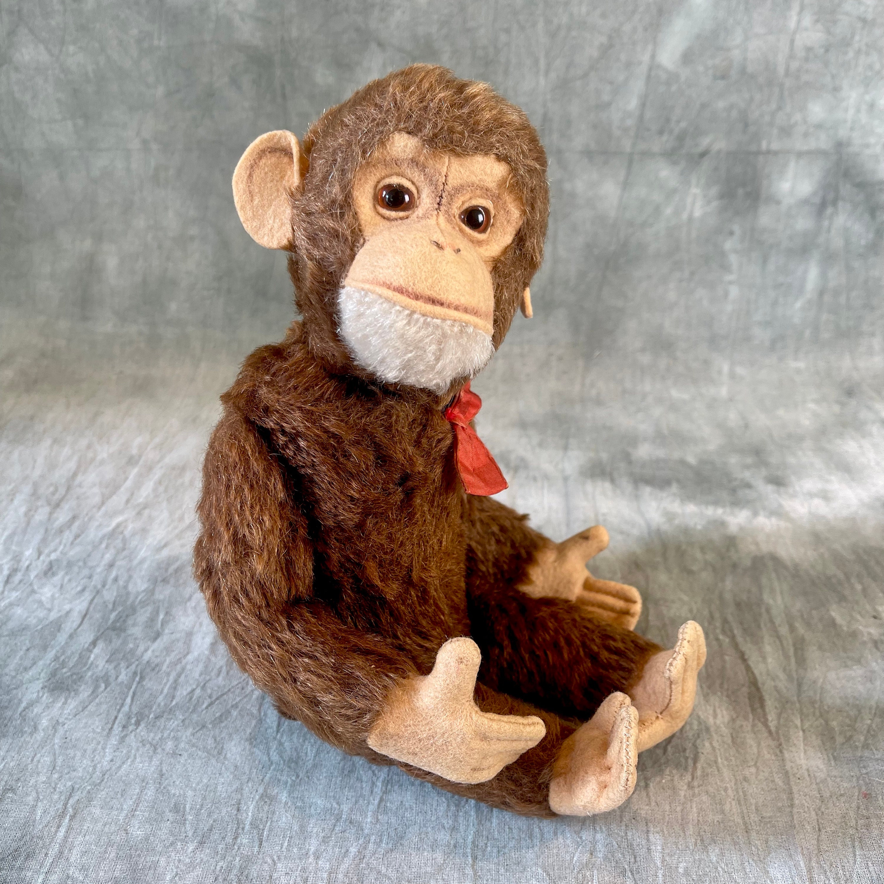 Vintage Schuco Yes/no Monkey: 1950s Mohair Plush Toy, RARE - Etsy