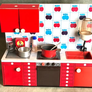 Tin toy kitchen by Martin Fuchs