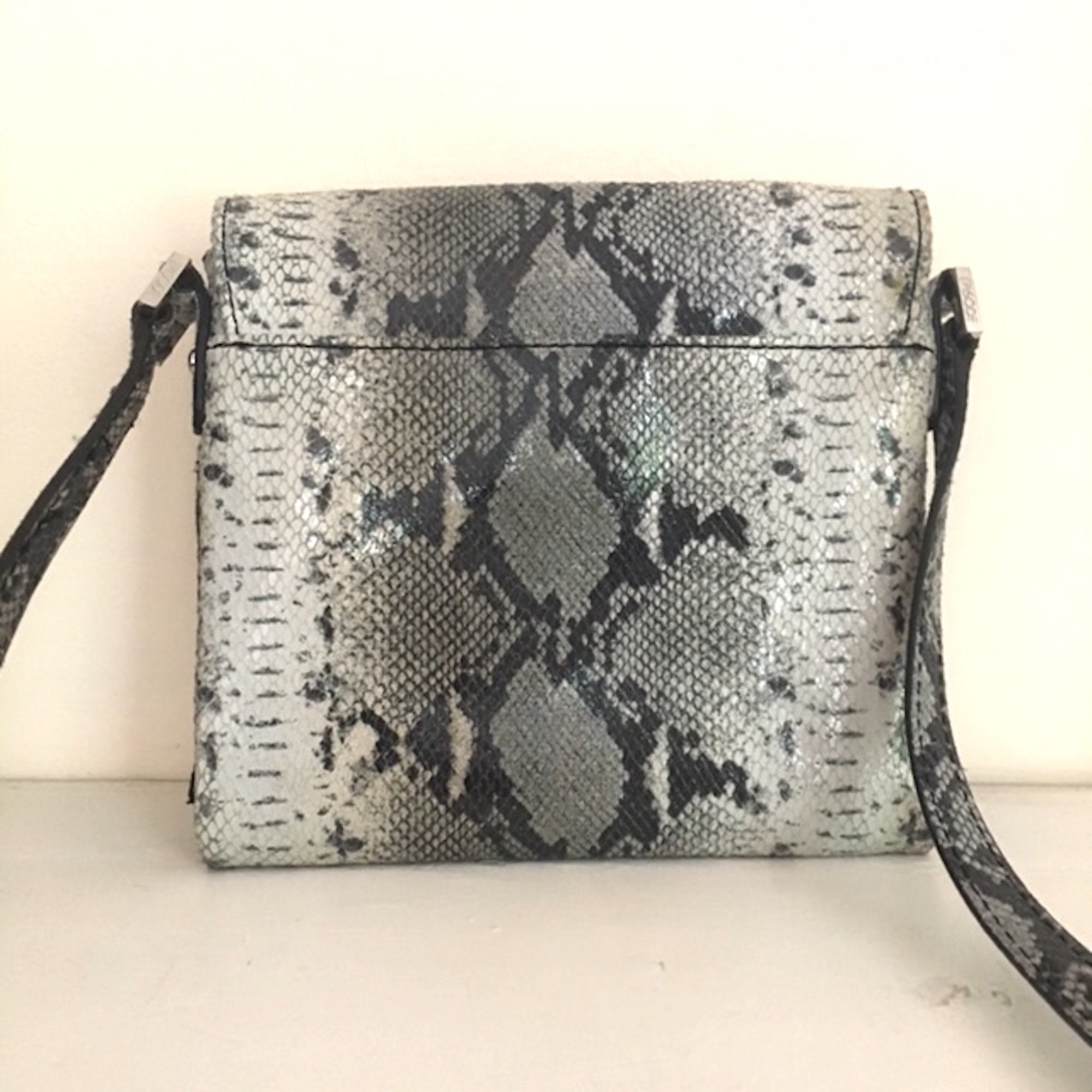 Vintage Episode Echt leren crossbodytas in zeer goede staat Etsy