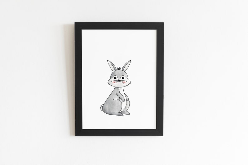 WOODLAND ANIMALS \u2013 Bundle Wall Art Six items included