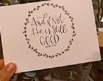 Christian postcard