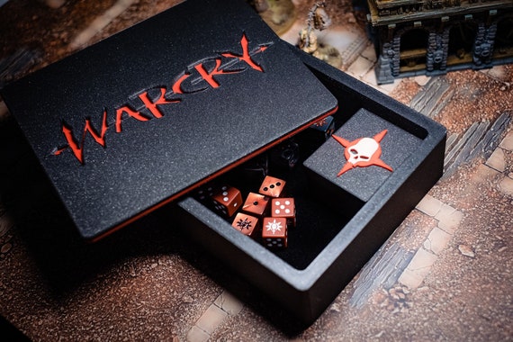 Ultimate Box Compatible With Warcry. Storage Box, Dice Organizer