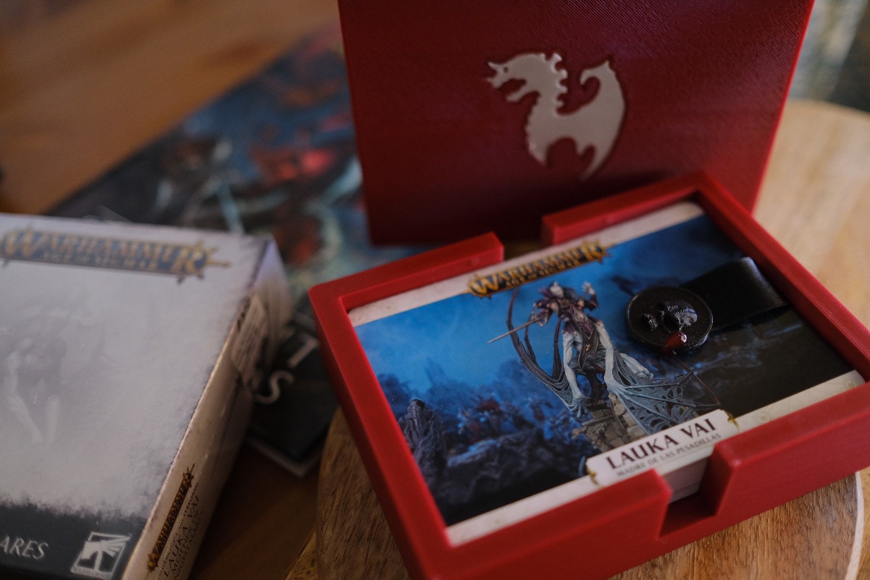 Soulblight Gravelords . Box for Warscroll Cards Dice Tray and - Etsy