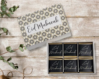 Personalised Chocolate Eid Gift Box - Eid Mubarak