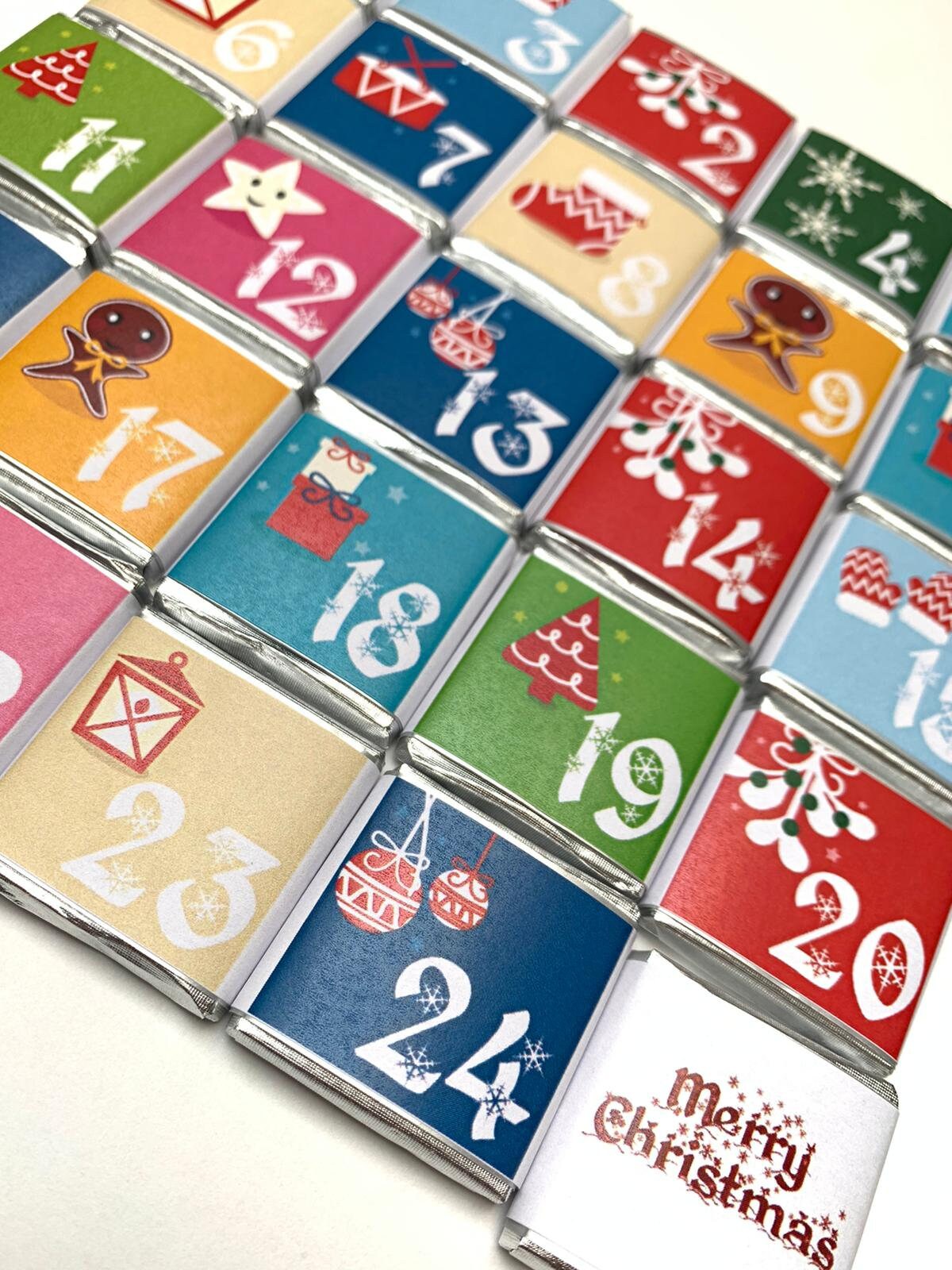 25 Chocolates Advent Calendars Etsy
