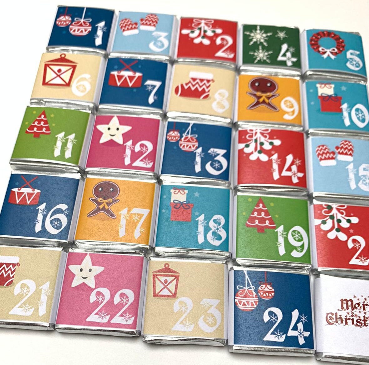 25 Chocolates Advent Calendars Etsy