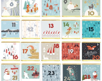 25 Chocolates Advent Calendars