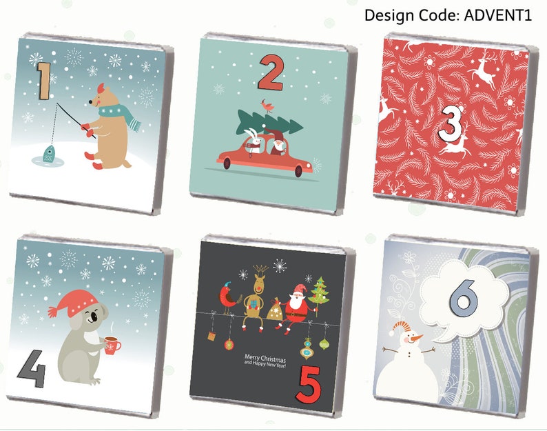 25 Chocolates Advent Calendars 