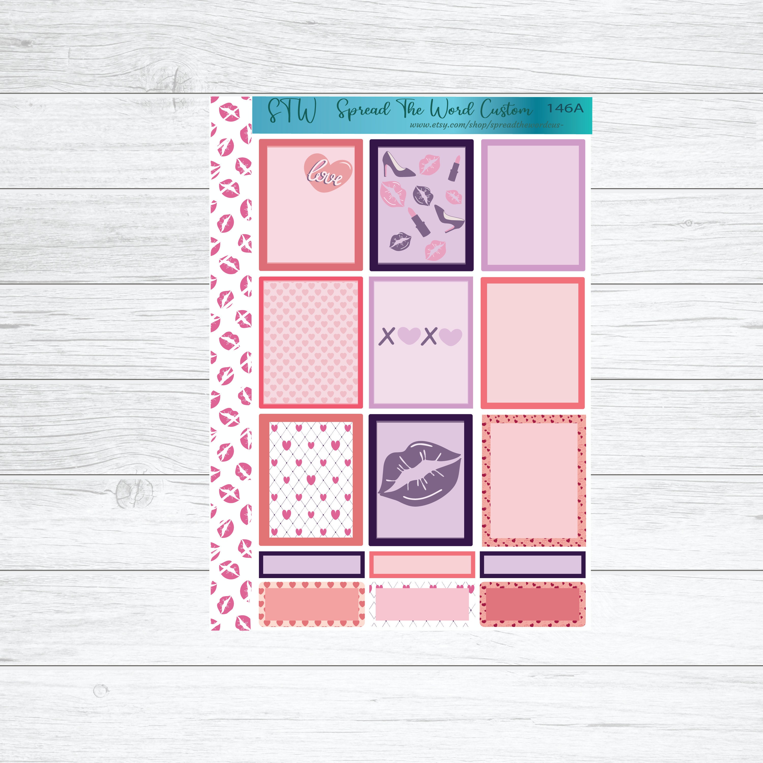 Weekly Kits / Planner Labels / EC / Planner Label Stickers / Etsy