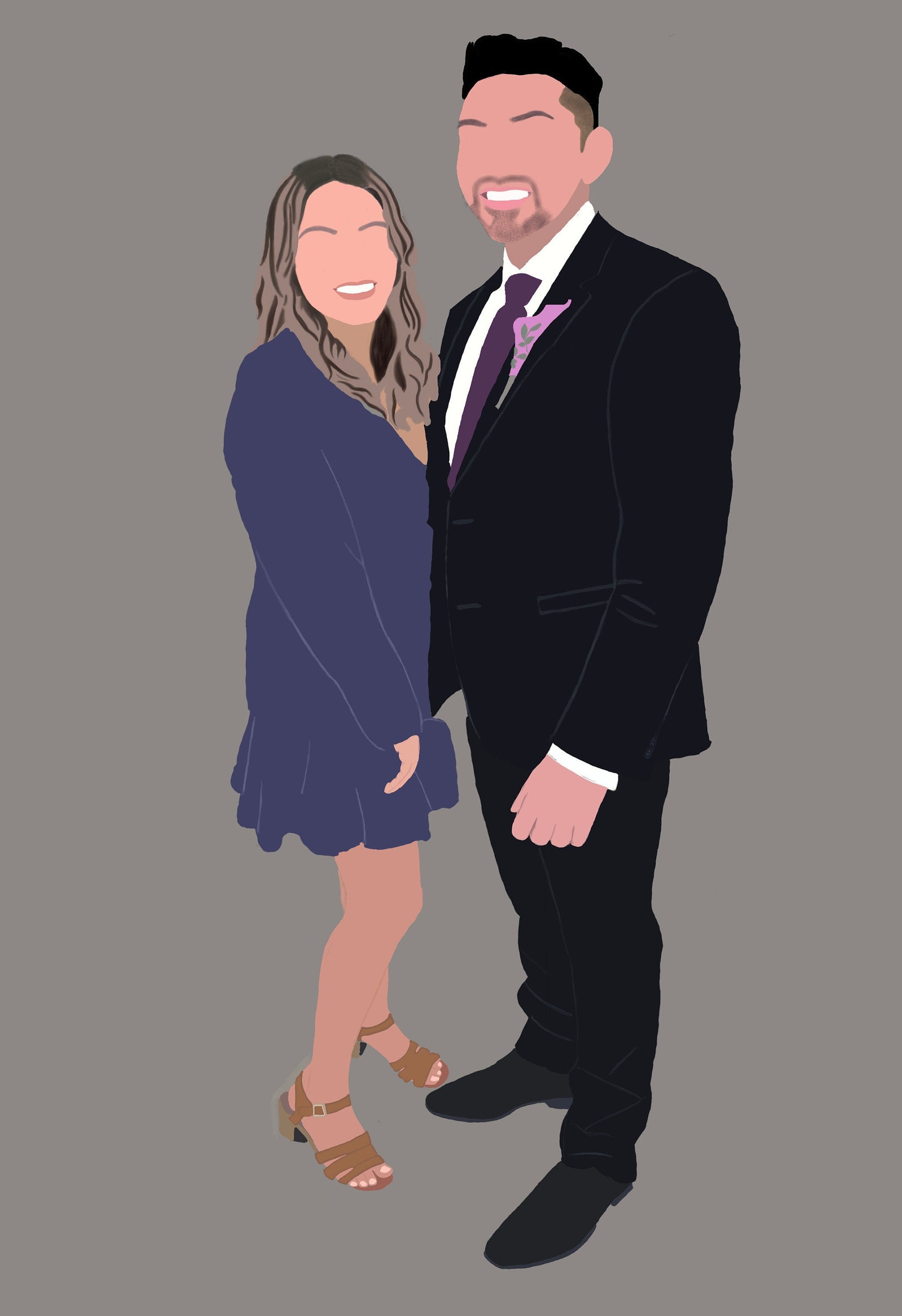 faceless custom portrait faceless custom portrait