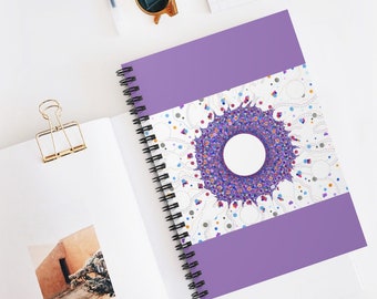 birdie&#39;s insomnia - 8 x 6 ruled line spiral notebook