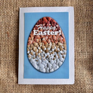 10 Blank Easter Cards, Original Design Using Egg Shells by Valeri Trombley