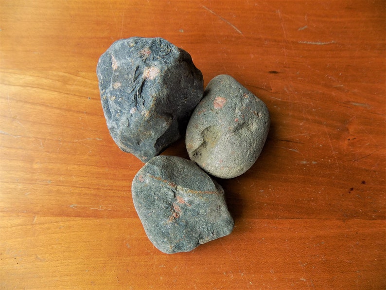 Dark Michigan Pudding Stones Conglomerate Rough Unpolished Etsy