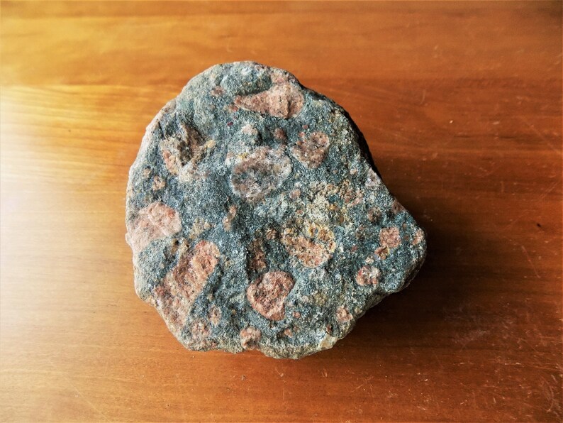 Dark Michigan Pudding Stone Conglomerate Rough Unpolished Etsy