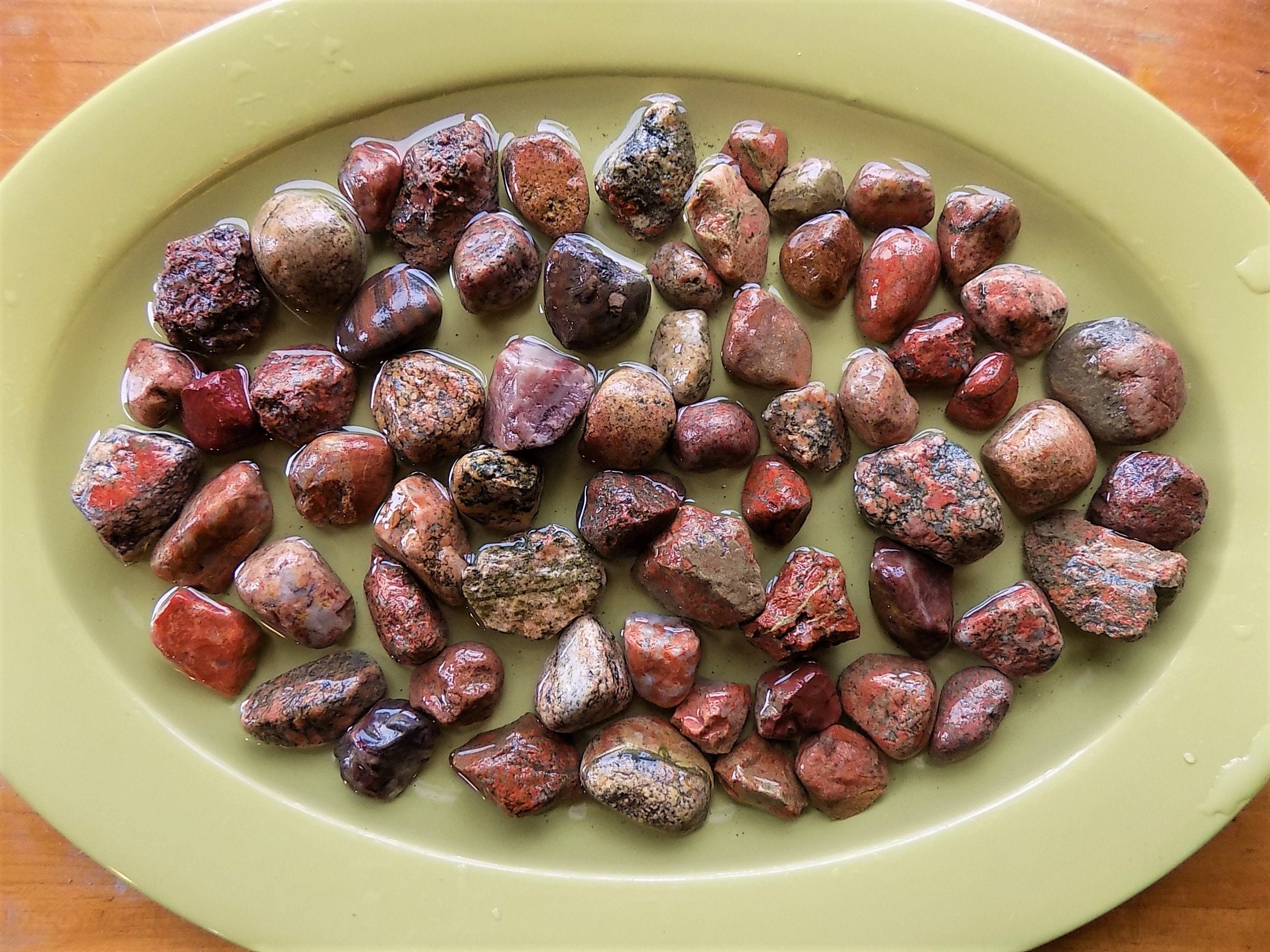 STONE  BOTTLENECK KINT ダークレッド13AW AAA+ 46.80 Ct Very Rare 100% Natural Red Painite Rocks Rough