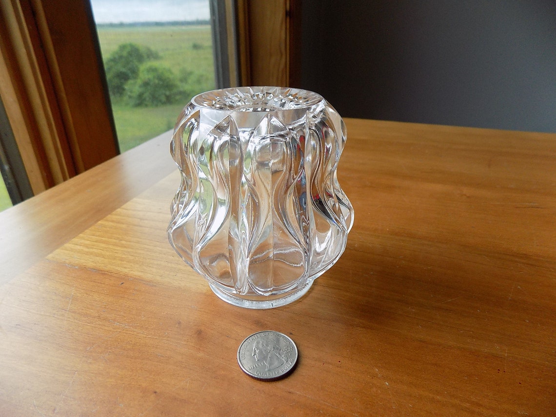 Bohemia Crystal Candle Holder Votive Tea Light Etsy