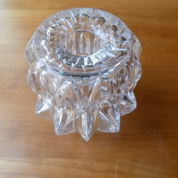 Bohemia Crystal Candle Holder Etsy