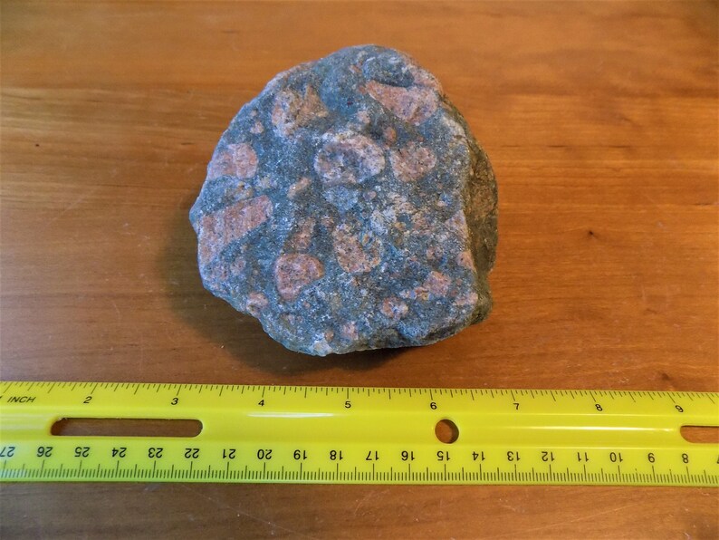 Dark Michigan Pudding Stone Conglomerate Rough Unpolished Etsy