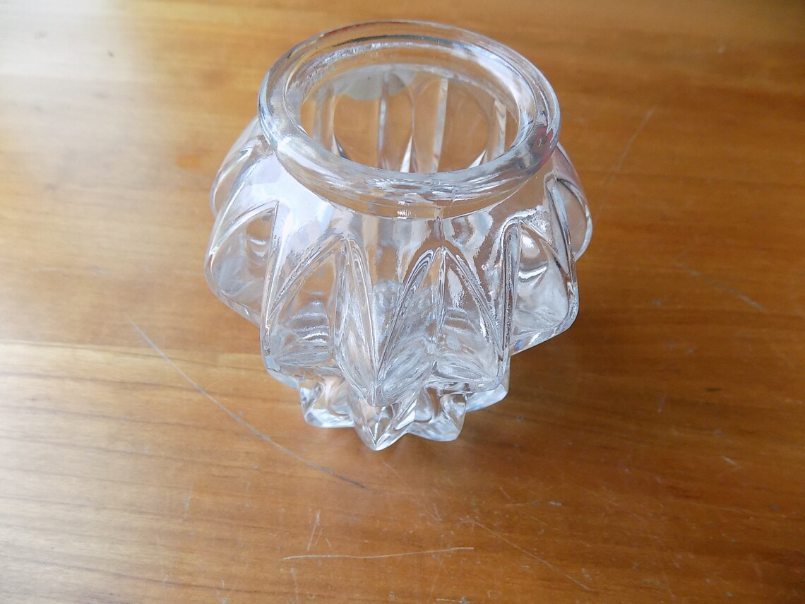 Bohemia Crystal Candle Holder Votive Tea Light Etsy