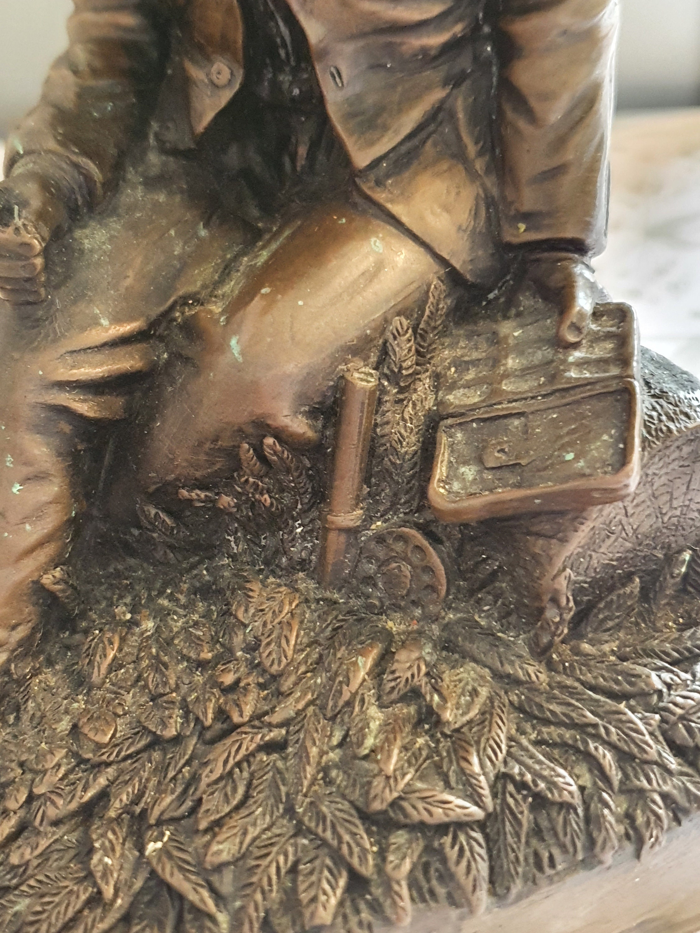 Vintage Bronze Sculpture Change of Fly David Hughes Etsy