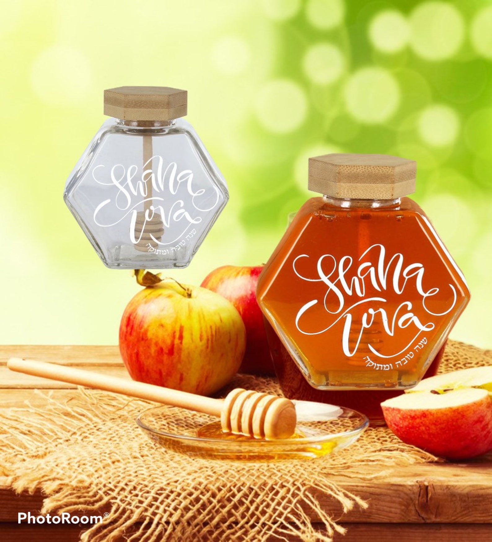 Honey Pot For Rosh Hashanah Shana Tova Jewish New Year Etsy