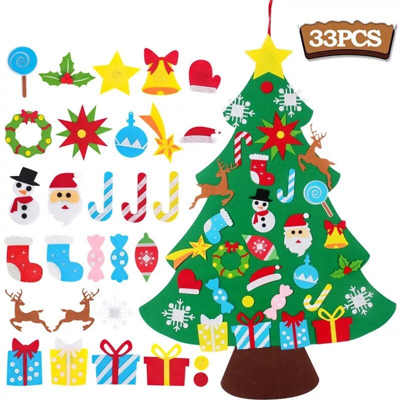 My First Christmas Tree DIY Wall Christmas Tree With 31pcs - Etsy UK