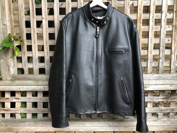 Schott NYC Rider motorcycle leather jacket