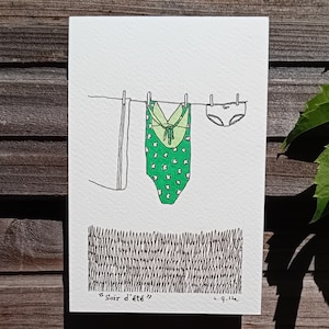 Dessin "Soir d'été"