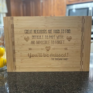 Great Neighbors are Hard to Find, Moving Gift Quote SVG File for Cricut and Laser Engraving