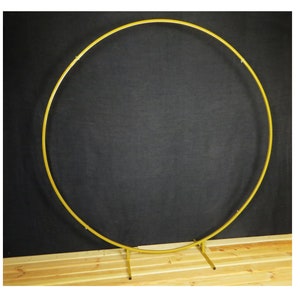 Sale 80&quot; Round wedding arch, very sturdy wedding arch , Iron round arch, ring arch, gold arch, wedding decor, flower arch