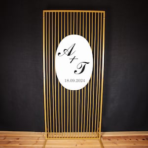 Welcome sign stand, wedding stand, wedding decor, wedding arch, metal stand for wedding,  stand for flowers, backdrop, floral stand