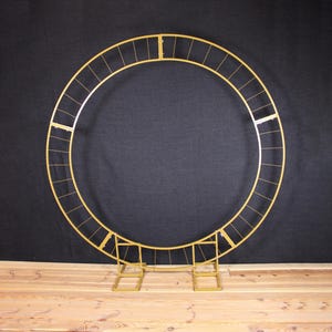Round wedding arch, very sturdy wedding arch, circle arch, wedding stand, double wedding arch, boho wedding, floral arch