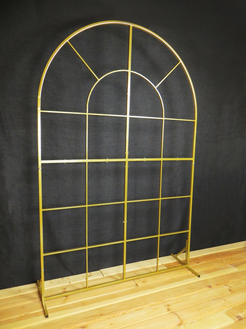 Ceremony Wedding Arch Iron Arch Metal Arch Wedding Etsy