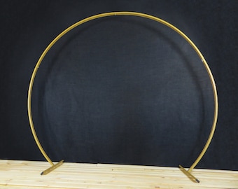Passable iron arch, wedding arch, wedding arbor, balloon arch, walk through wedding arch, arch backdrop, custom backdrop, round arch