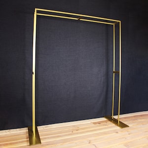 Double rectangular arch, metal wedding arch , Iron stand , wedding stand, wedding decoration, stand for flowers, square arch