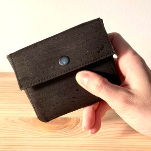 Portafoglio, portamonete, porta documenti, portatessere, mini portafoglio, portafoglio sughero, ferma soldi, portafoglio minimalista