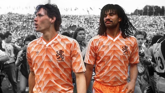 1988 Holland Shirt Jersey Netherlands Retro Classic Soccer Euro 88 