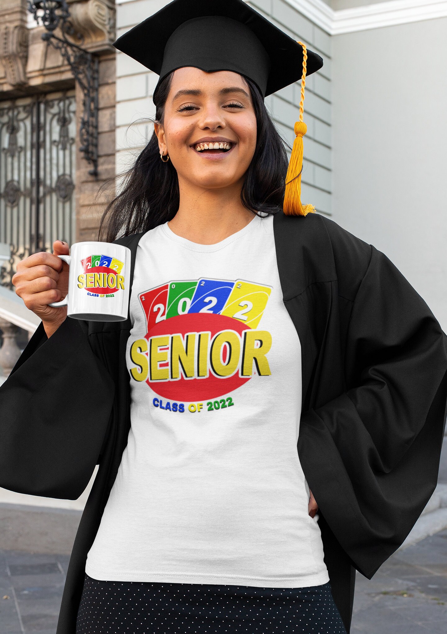 Uno Senior Graduation 2022 Digital PNG Design Great for Etsy