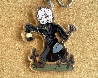 Identity V Andrew Kreiss Grave Keeper 3” Epoxy Charm