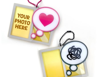 Tomodachi Life Window Photo Holder Fits 1.5x2.4