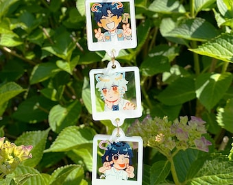 Link Click Polaroid Connecting Charm